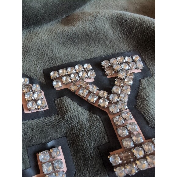 Juicy Couture green zip up hoodie size medium - Picture 3 of 8